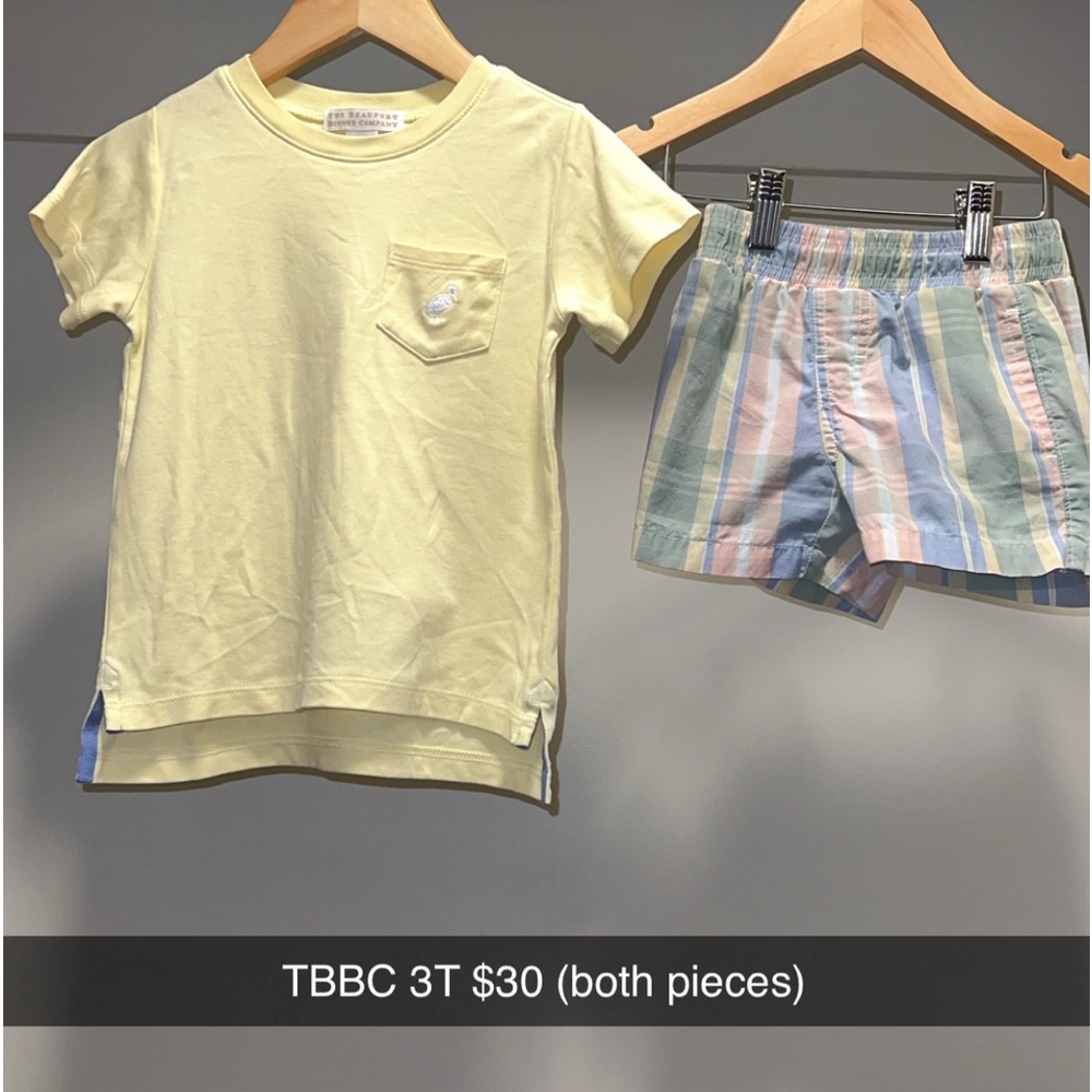 TBBC Toddler Boy Outfit